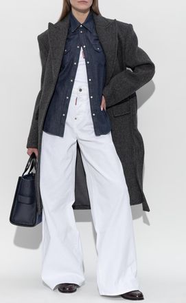 Dsquared2 Denim Shirt, Womens, Navy Blue