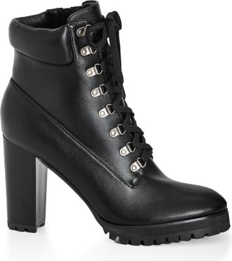 City Chic womens Ankle Boots - Haven, Black, 10 UK Wide