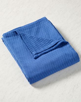 Superior Breathable Ultra-Soft All-Season Diamond Cotton Blanket