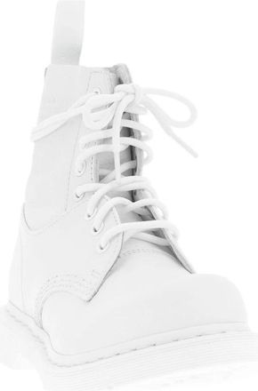 Dr. Martens 1460 Twist Boot - Dames - Veterlaarzen - Wit - 37 EU - Schoenen