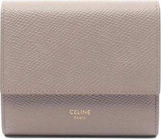 Celine Portafoglio tri-fold piccolo - Toni neutri