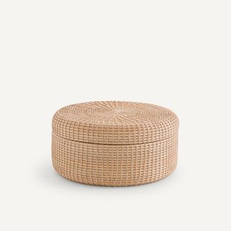 AM.PM Opbergdoos in rotan, &Oslash; 40 cm, Ys&eacute;e