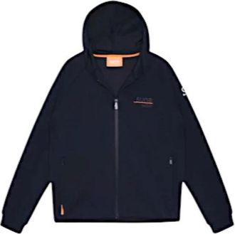 Suns Donkerblauw Stijlvol Shirt - Heren - Vesten met rits - Blauw - S - Hoodies & sweatvesten