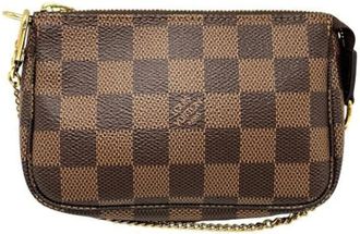 Louis Vuitton Pre-owned Mini Bags, female, Brown, Size: ONE SIZE Pre-owned Canvas Mini Bag