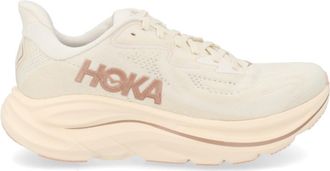 Hoka One One Light Brown Logo Sneakers