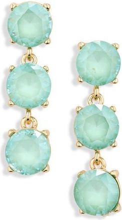 Cara Stone Linear Drop Earrings in Blue at Nordstrom Rack