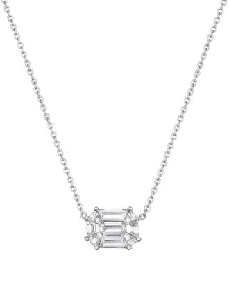 Forever Creations Forever Creations 14K 0.43 Ct. Tw. Diamond Illusion Necklace