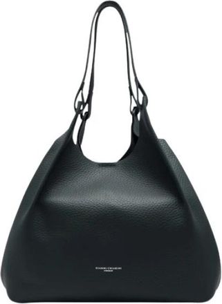 Gianni Chiarini DUA Tote Bag - Dames - Shoppers - Groen - ONE Size - Leer - Tassen