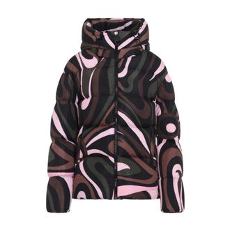 Pucci Donsjack - Dames - Jassen - Roze - Maat: S Leer