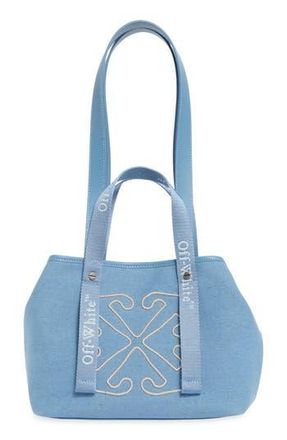 Off-white Small Classic Day Off Denim Tote in Light Blue at Nordstrom Rack