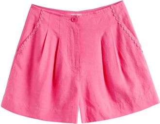 Chinti and Parker Shorts a gamba ampia - Rosa
