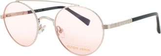 Elton John Sunglasses Gold