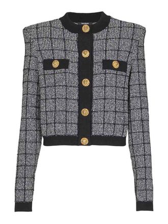 Balmain Tweed Cardigan