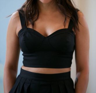 Corey Lynn Calter Kat Top In Black