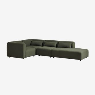 Sklum Sklum - Sof&aacute; Modular Rinconera De 4 Piezas Con Div&aacute;n Derecho Fogler