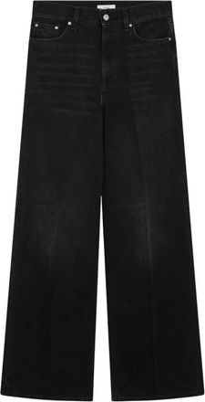 Toteme Wijde Pijpen Denim - Dames - Loose Fit Jeans - Zwart - W29 - Denim - Jeans