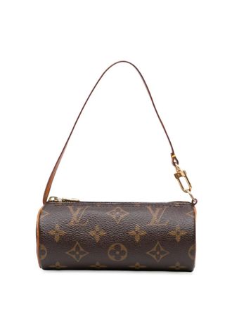 Louis Vuitton 1990-2025 Monogram Papillon Pochette handbag - Brown