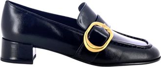 Jeffrey Campbell Schoenen, Dames, Zwart, 36 EU, Leer, Docile Loafer