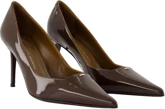 Giuseppe Zanotti Womens Raquel 85 Pump Brown Calfskin