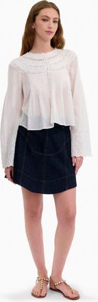Rebecca Taylor Sabine Blouse in Ivory at Nordstrom, Size X-Small