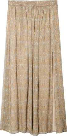 Zadig&Voltaire Gonna lunga Jady con stampa paisley - Toni neutri