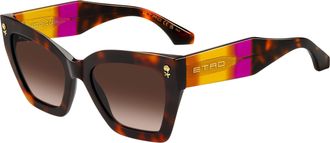 Etro 0090/S 086/HA Womens Sunglasses Tortoiseshell Size 55