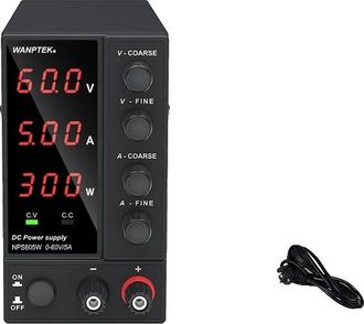 OEM Fuente De Alimentaci&oacute;n De Cc, Voltaje Ajustable, Pantalla De Alta Precisi&oacute;n, Pantalla De 3 D&iacute;gitos Nps605w