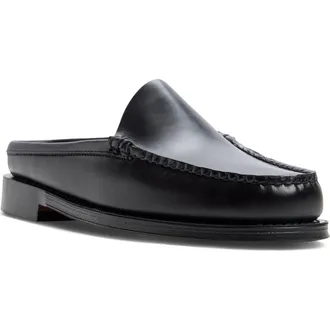 G.H. Bass & Co. Beaumont Loafer Mule in Black at Nordstrom, Size 11.5