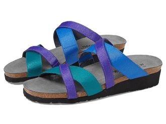 Naot Roxana Womens Shoes Aqua Stretch/Royal Blue Stretch/Gloss Purple Stretch : EU 42 (US Womens 11) M