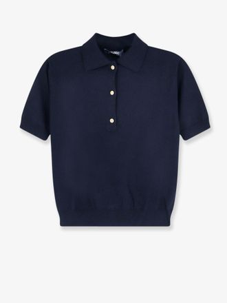 Max Mara Maglia Polo Smmpomposa in cotone, seta e cashmere - S MAX MARA - gender_Woman