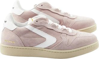 Valsport Schoenen, Dames, Roze, 37 EU, Nude Suede Sneakers