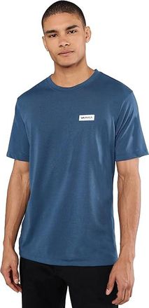 Rvca Icon Short Sleeve T-Shirts Mens Clothing Dark Denim : 2XL