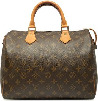 Louis Vuitton 1999 Monogram Speedy 30 boston bag - unisex - Leather/Fabric - One Size - Brown