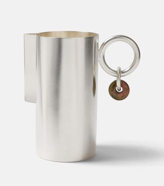 Natalia Criado Embellished silver-plated pitcher