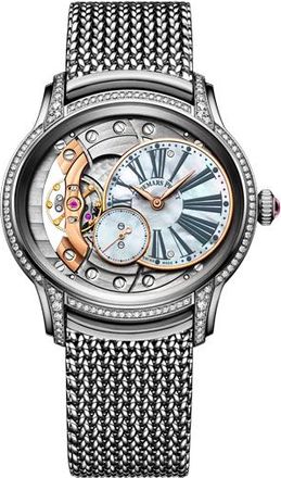 Audemars Piguet Millenary Hand Wound Diamond Ladies Watch 77247BC.ZZ.1272BC.01