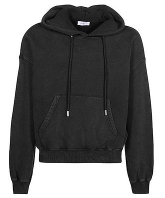 Off-white Black Super Moon cotton hoodie