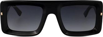 Dsquared2 Eyewear Occhiali da sole squadrati in acetato - Nero