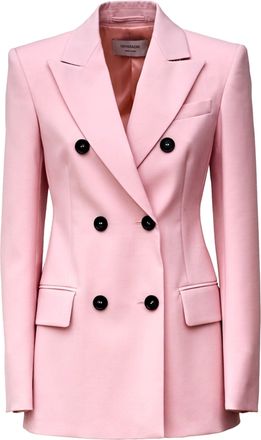 Sportmax Natural Stretch Adamo Double-Breasted Blazer