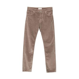 Jacob Cohen Broeken, Heren, Bruin, W35, Katoen, Bobby Corduroy Broek
