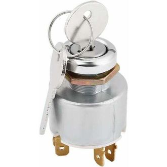 OEM Interruptor De Encendido, Interruptor De Arranque Universal De 12 V, Interruptor De Control De Encendido De 3 Posiciones On/off Con Llave - Crezuo