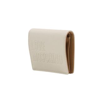 Love Moschino Womens Beige Polyethylene Wallet