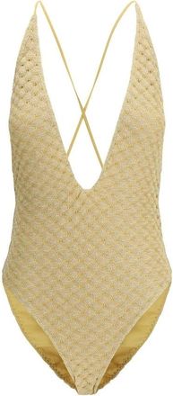 Missoni Dames, Badkleding, Geel, Maat: XS Viscose