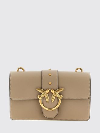 Pinko Mini borsa a tracolla Love Bag One in pelle con borchie e logo