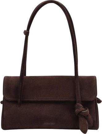 Jacquemus Turismo Long - Dames - Schoudertassen - Bruin - ONE Size - Katoen - Tassen
