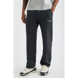 Museum of Peace and Quiet Signature Sweatpants in Black at Nordstrom, Size Xx-Large