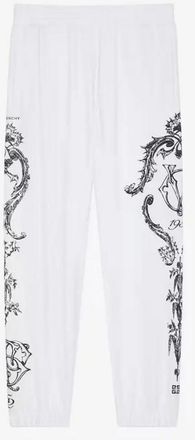 Givenchy Casual Sweatpant W/ Elasticated Bottom White, Size XXL