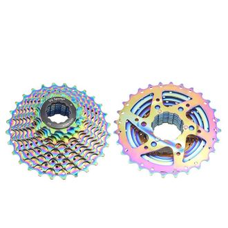 OEM Pi&ntilde;&oacute;n Libre Para Bicicleta, Compatible Con 8-11 Velocidades, Dise&ntilde;o Ligero, Color Naranja