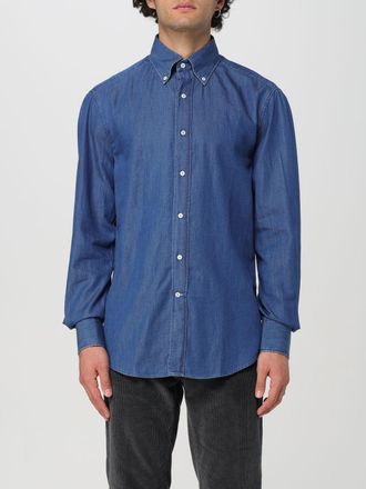 Brunello Cucinelli Shirt BRUNELLO CUCINELLI Men color Blue