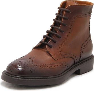 Doucal's Triumph Enkelboot - Heren - Veterlaarzen - Bruin - 42 EU - Leer - Schoenen
