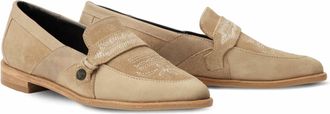Lane Boots Womens Martingale Loafer In Latte